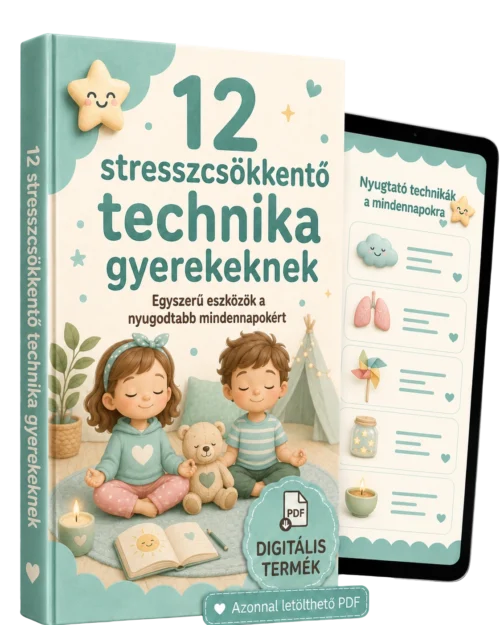 12 stresszcsökkentő technika gyerekeknek