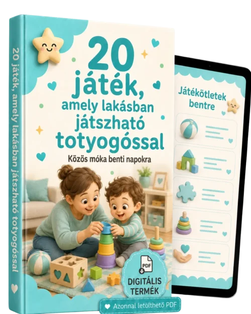 20 játék, amely lakásban játszható totyogóssal