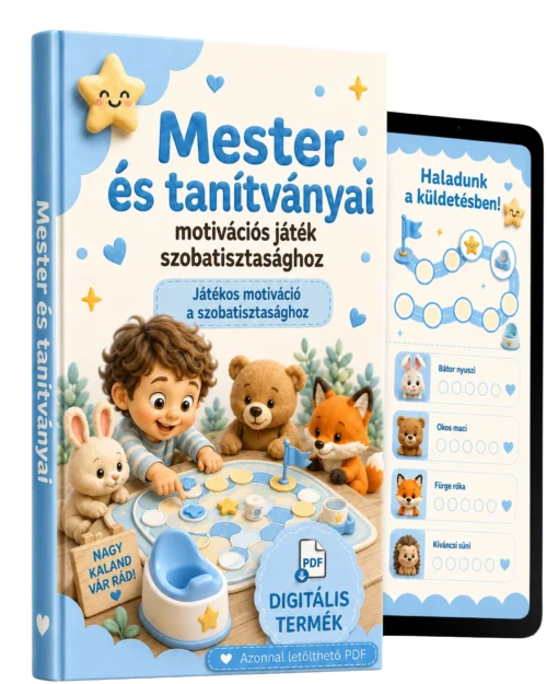 Mester és tanítványai (motivációs játék szobatisztasághoz)